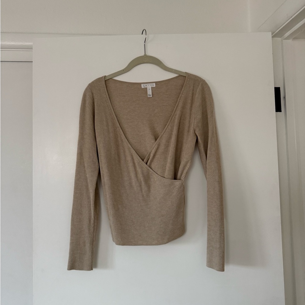 Wrap Sweater Top